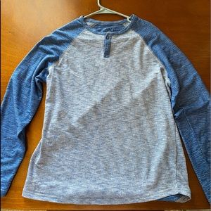BKE Two-Toned Long-Sleeve Shirt